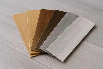 Luxury vinyl plank (LVP) flooring samples and installation services in Metro Detroit