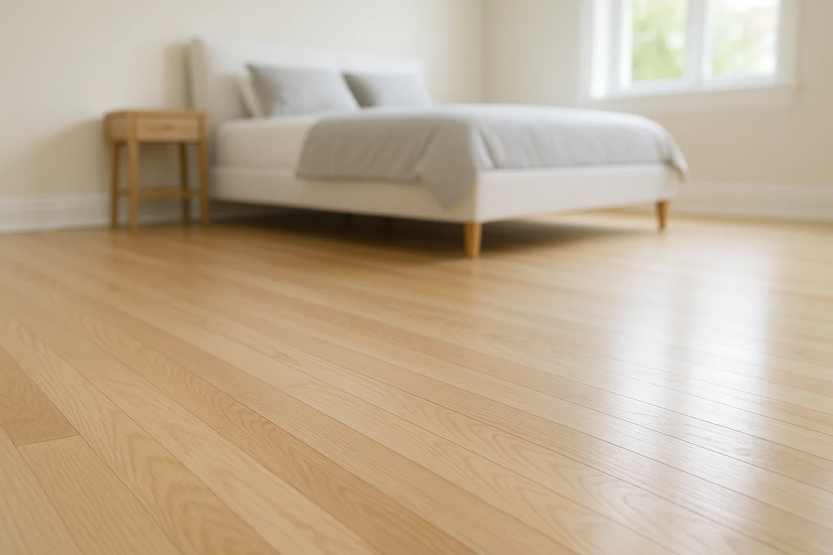 Professional hardwood floor refinishing for upscale rental condos and luxury apartments in Metro Detroit