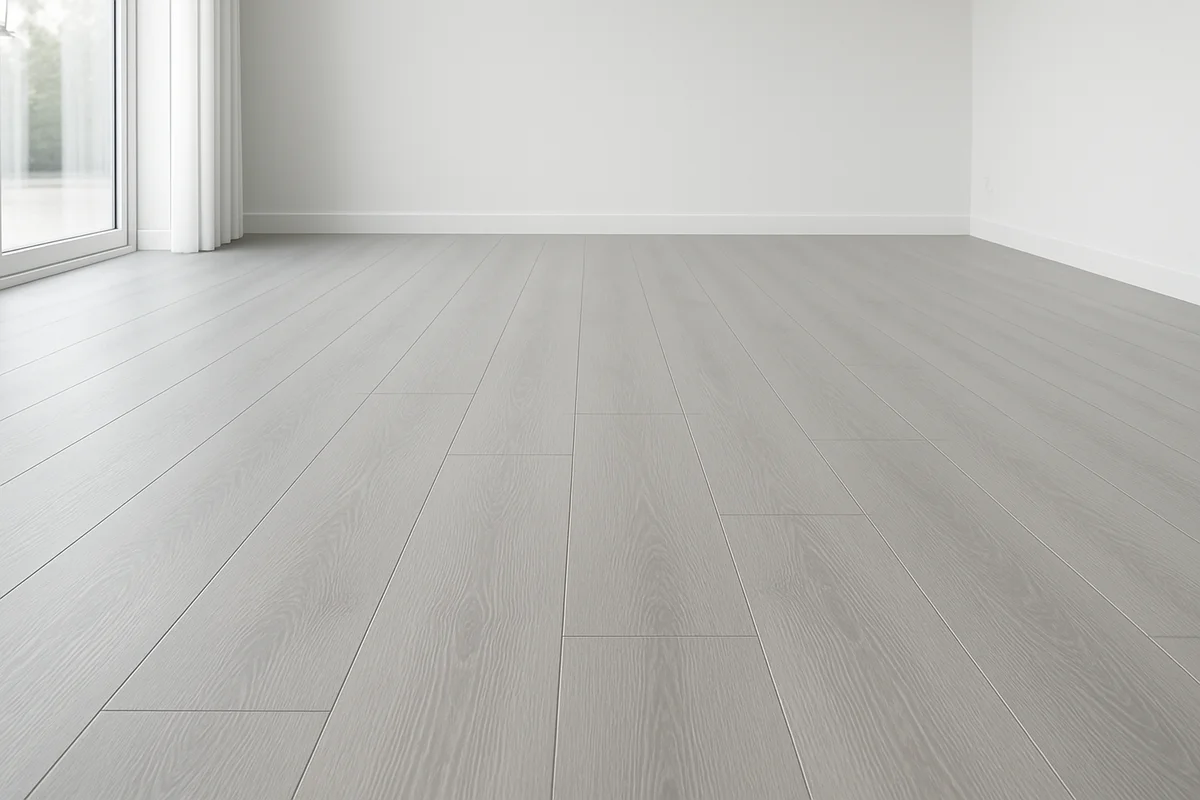 Gray stone pattern luxury vinyl tile (LVT) flooring - waterproof commercial-grade option for Detroit kitchens and bathrooms